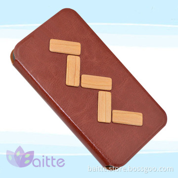 2014 New design for leather case for samsung S5